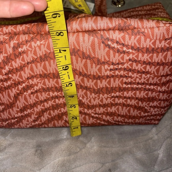 NWT Michael Kors "The Michael Bag" Deep Orange Large Tote  o - Picture 7 of 10